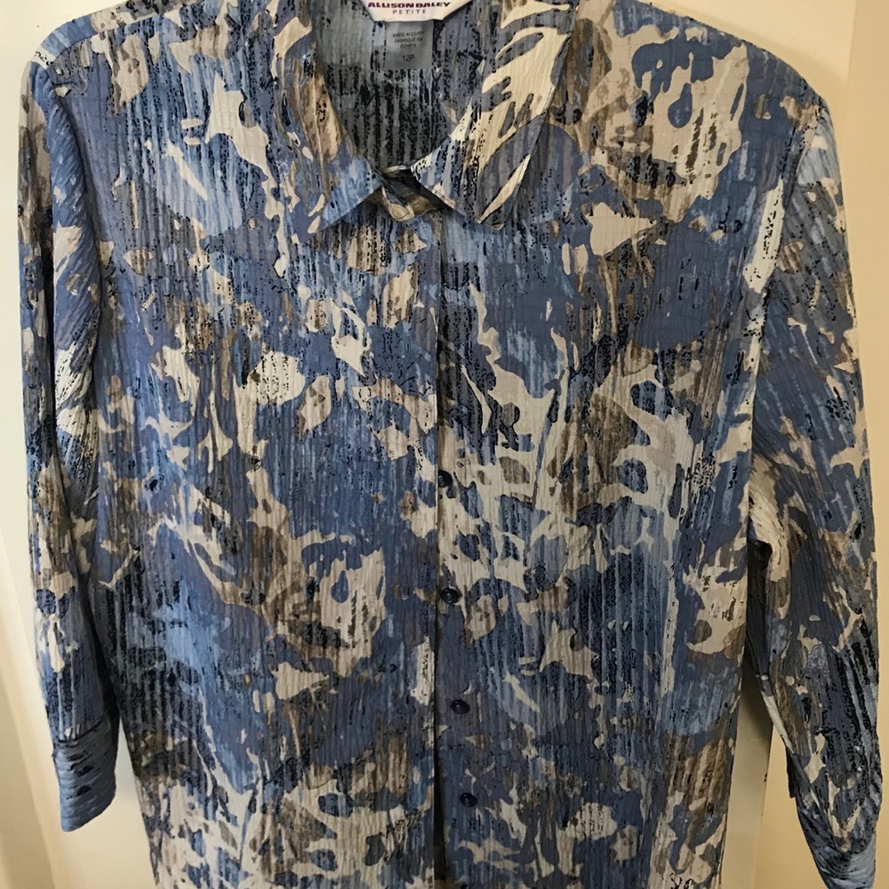 Allison Dailey multi colored blouse